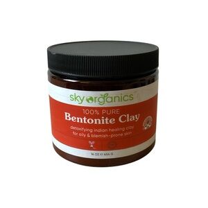 Sky Organics 100% Pure Bentonite Clay 16 Oz